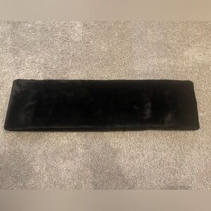 Calvin Klein Black Faux Fur Accessory